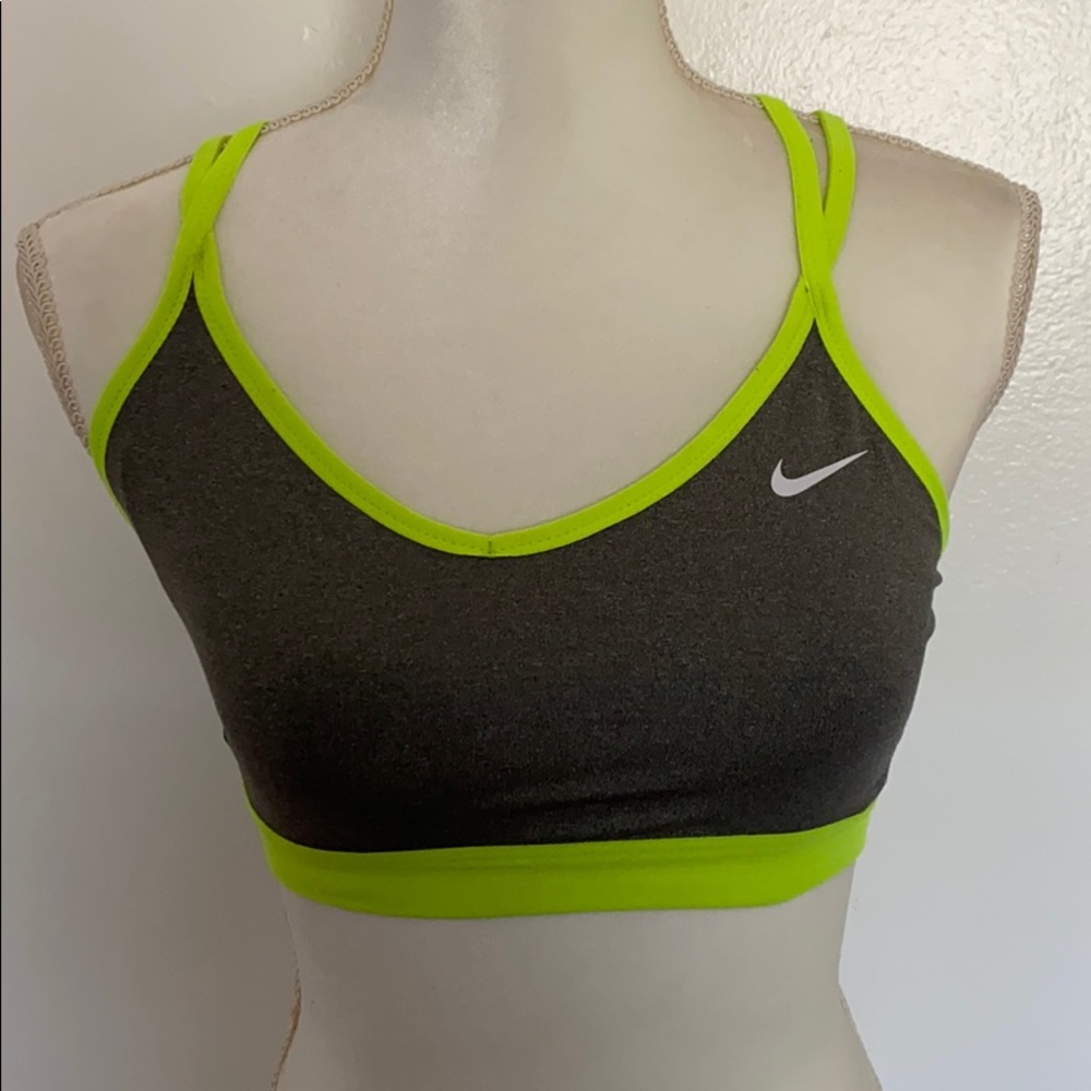 🌷 3/$20 Nike Neon/Gray Sport Bra